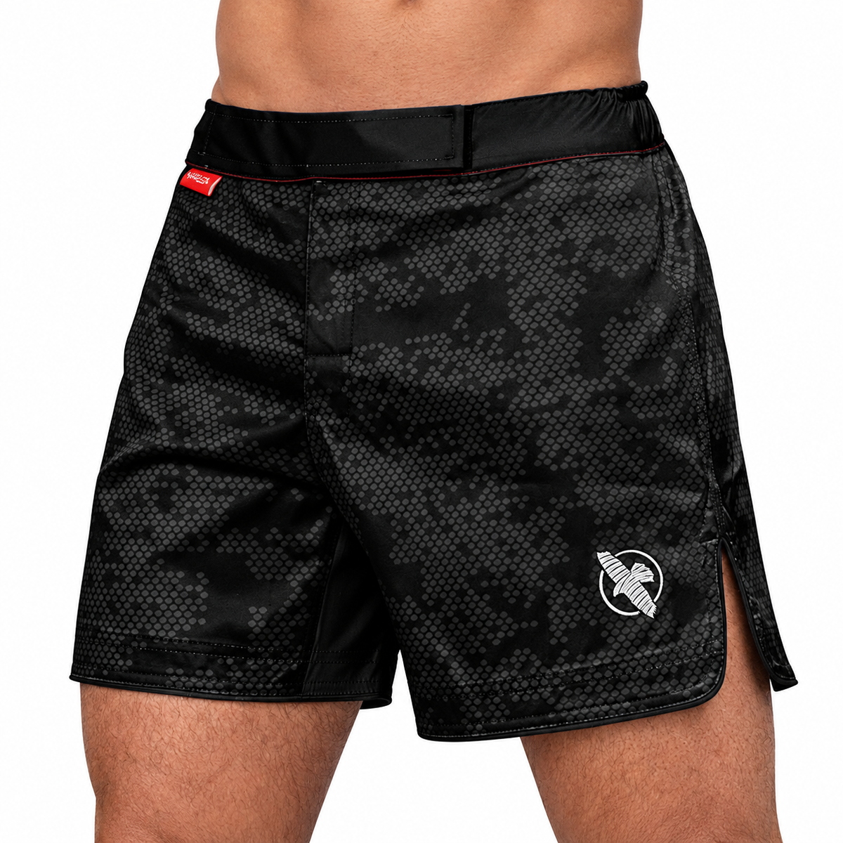 SHORTS HAYABUSA HEXAGON MID THIGH FIGHT